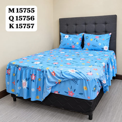 Cobertor Twill con Vuelo Celeste