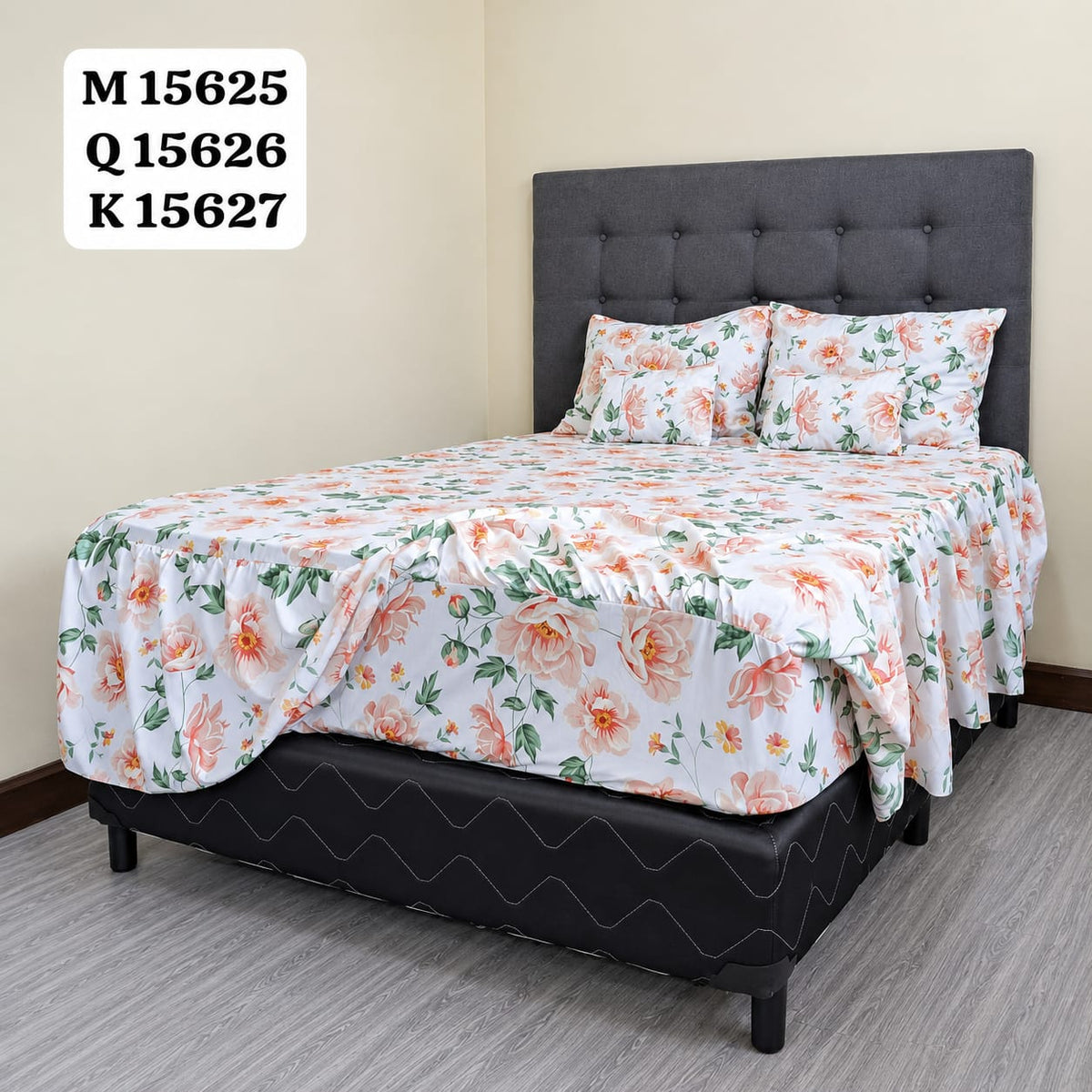 Cobertor Twill con Vuelo Floral Blanco